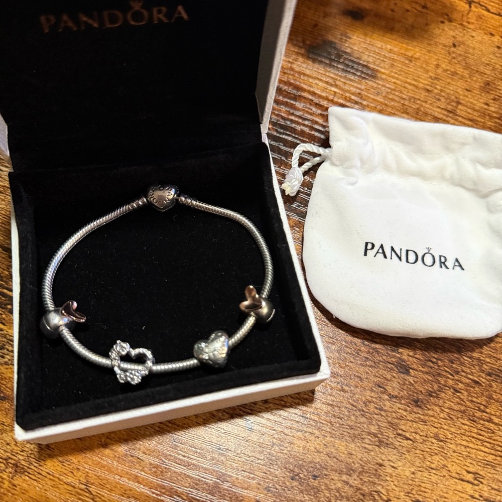 Pandora bracelet. Used a couple times. Good condition.